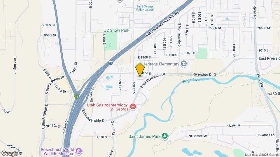 444 Sunland Dr Map and Location Details
