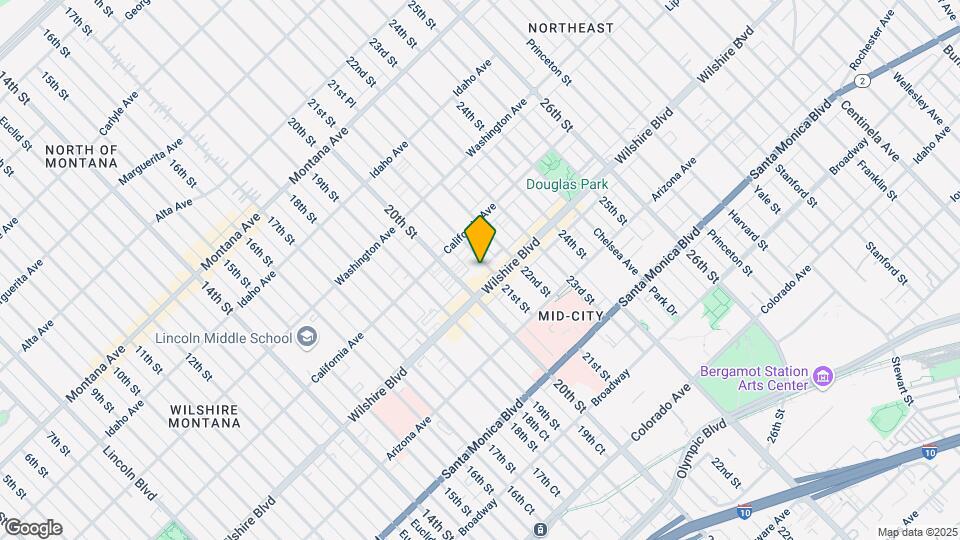 1144 21st St Map and Location Details