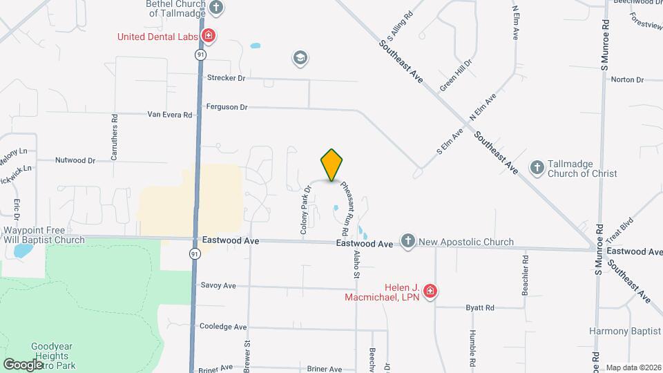 512 Pheasant Run Rd Map and Location Details