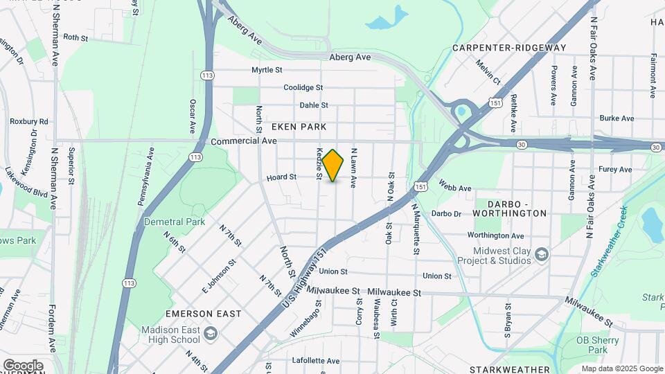 410 Pawling St Mapa y Detalles de la Ubicación