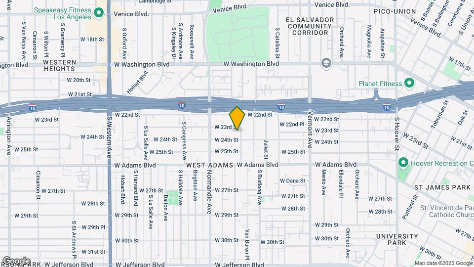 2315 Raymond Ave Map and Location Details