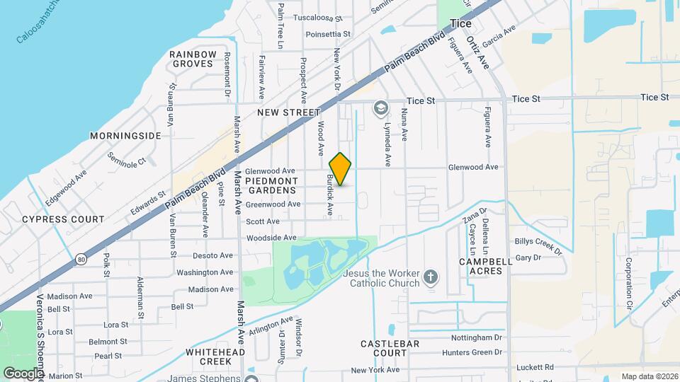 4454 Armeda Ave Map and Location Details