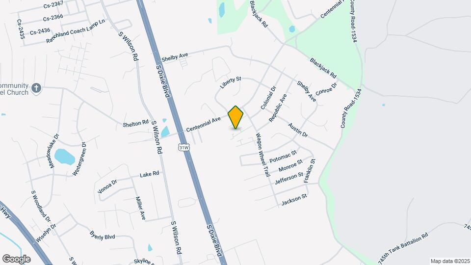 2815 Frontier Ct Map and Location Details