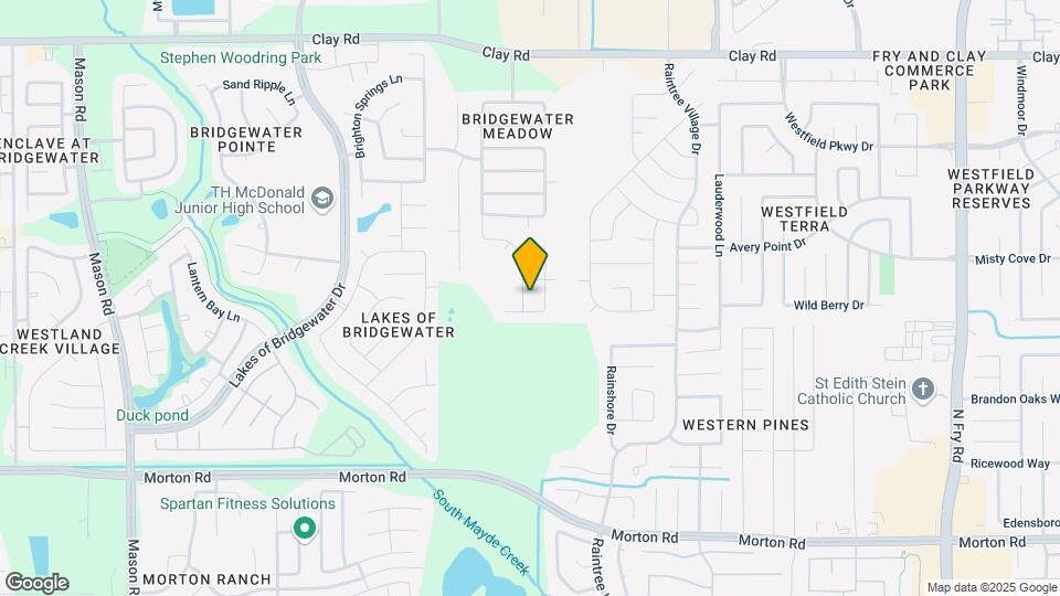 3410 Afton Forest Ln Map and Location Details
