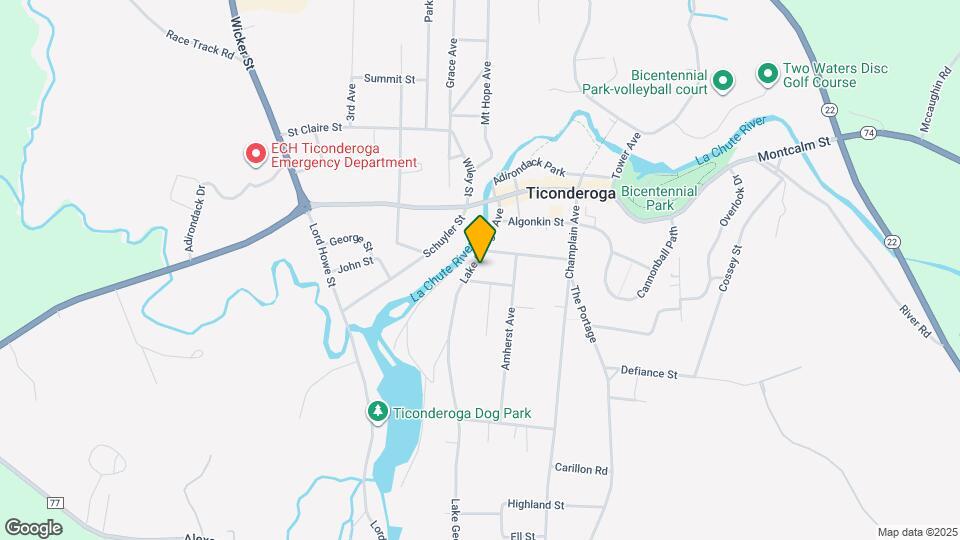 146 Lake George Ave, Unit 2 Map and Location Details