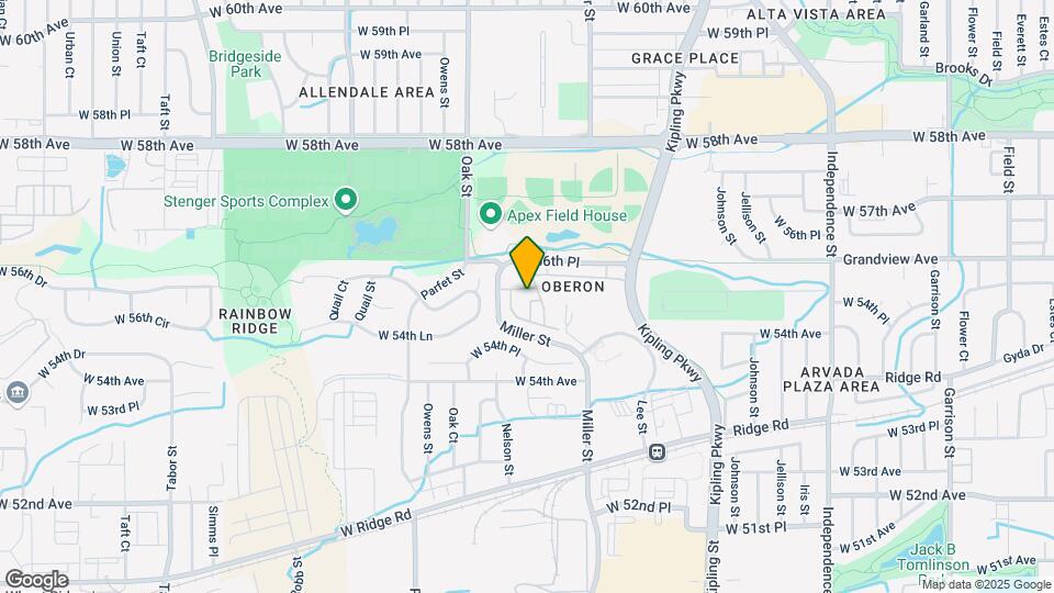 10336 W 55th Pl Map and Location Details