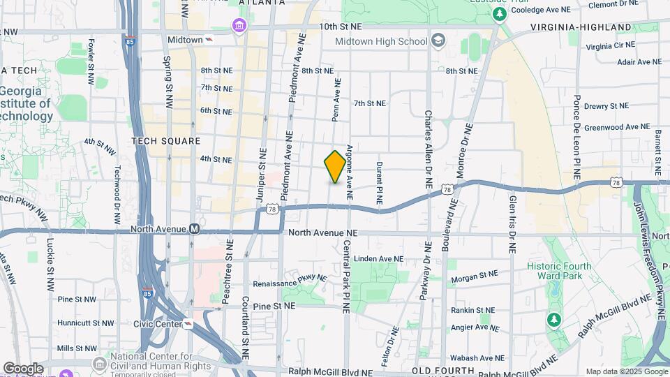 693 Penn Ave NE Map and Location Details