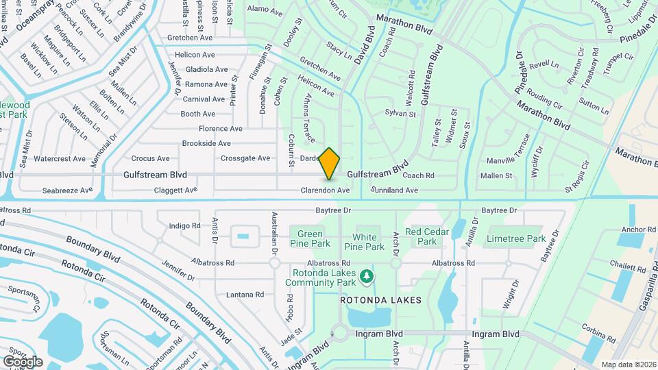 12252 Clarendon Ave Map and Location Details