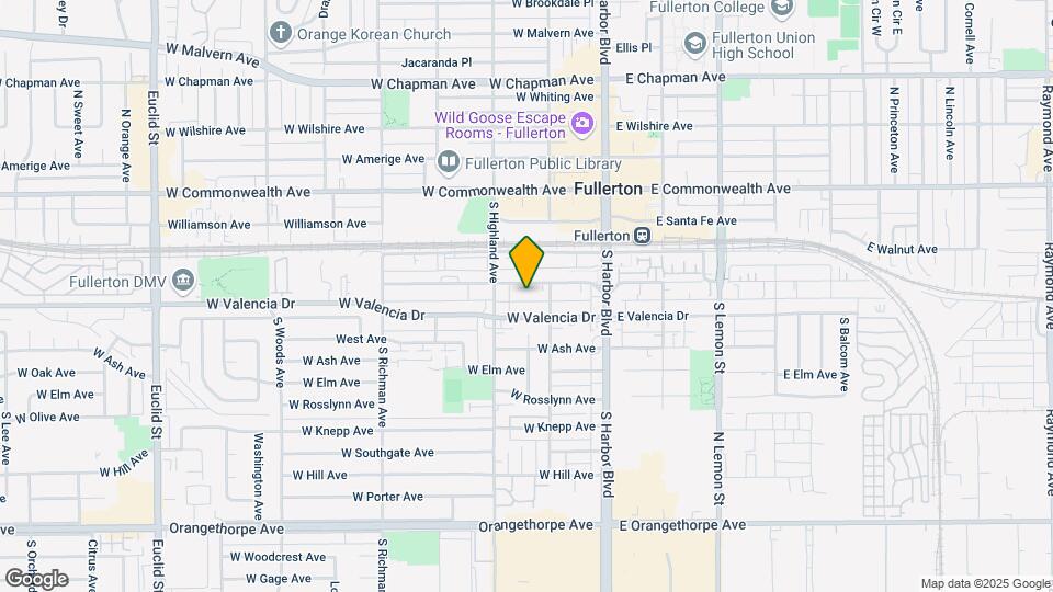 220 W Truslow Ave Map and Location Details