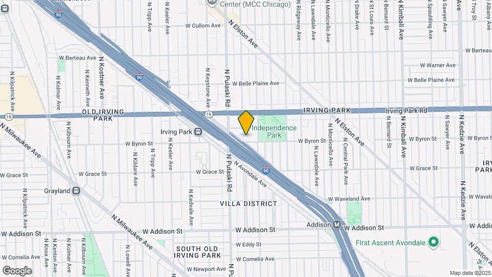 3926 W Byron St Map and Location Details