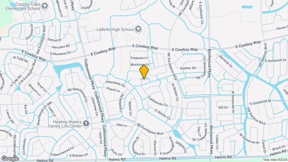 5028 Tradewinds Cir Mapa y Detalles de la Ubicación
