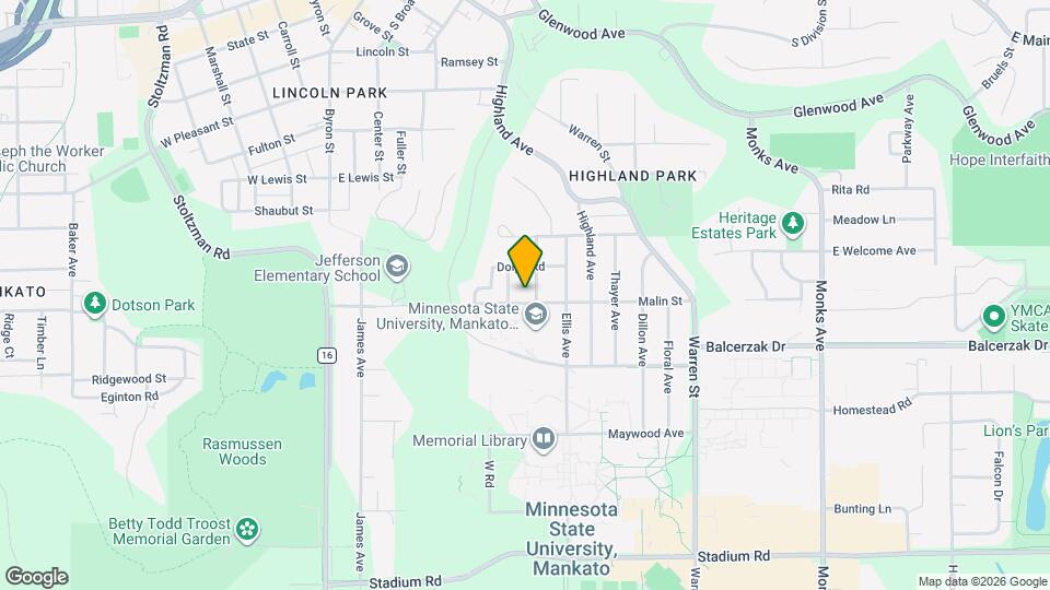 410 Malin St Mapa y Detalles de la Ubicación