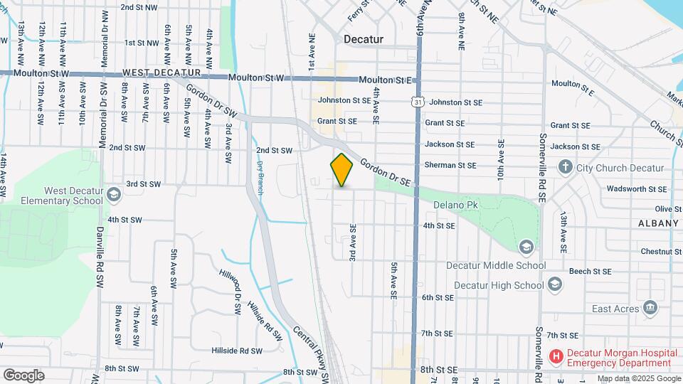 205 Prospect Dr SE Map and Location Details