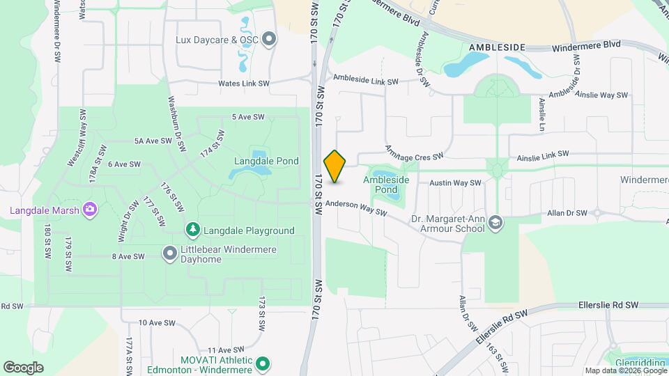 2590 Anderson Way SW Map and Location Details