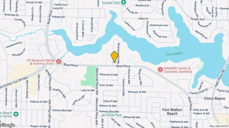 322 Briarwood Cir NW Map and Location Details