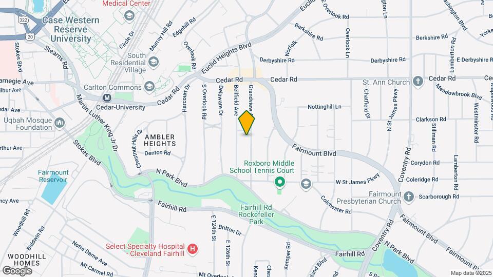 2276 Grandview Ave Map and Location Details