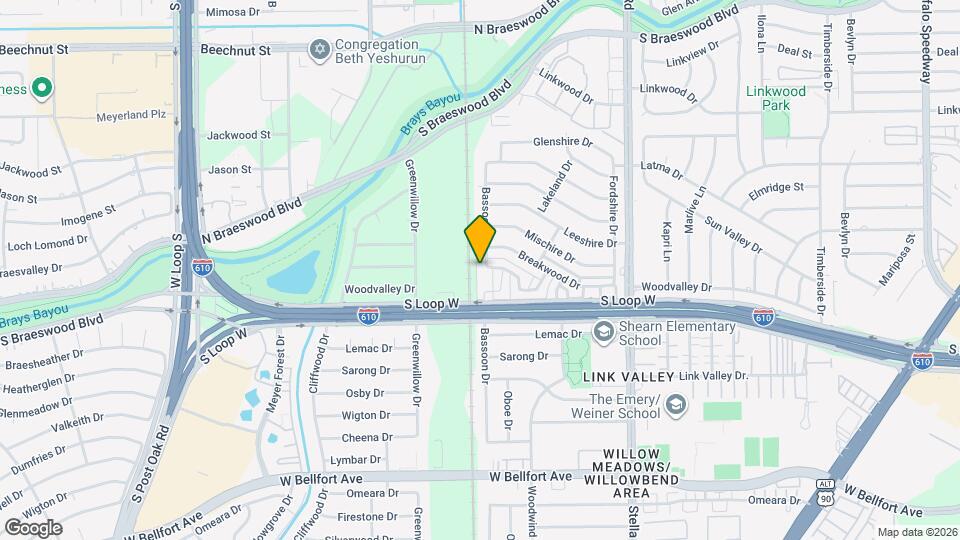 9406 Bassoon Dr Map and Location Details