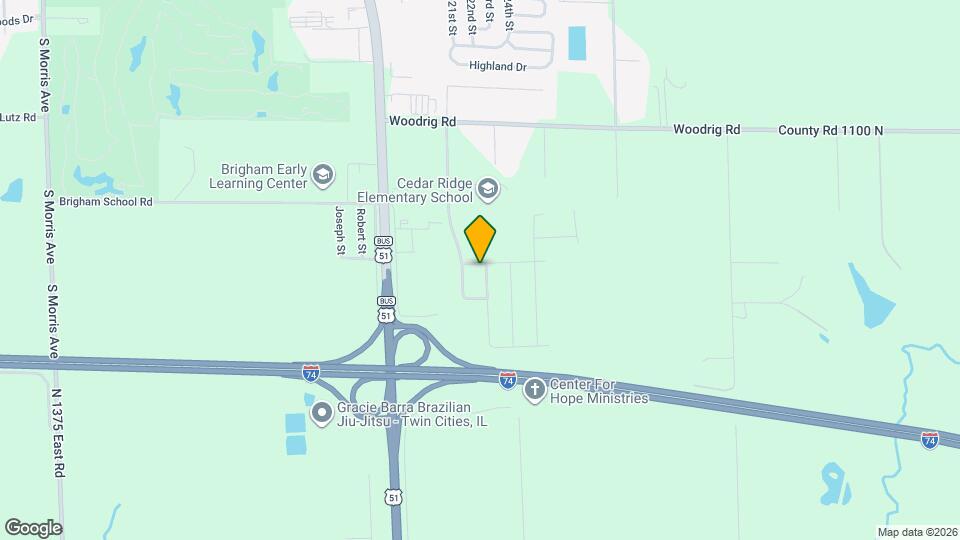 2901 Red Oak Rd Map and Location Details