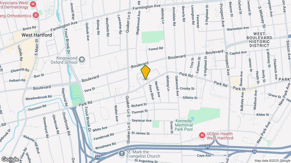 276 Park Rd Map and Location Details