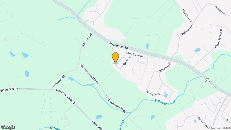3430 Long Creek Dr Map and Location Details