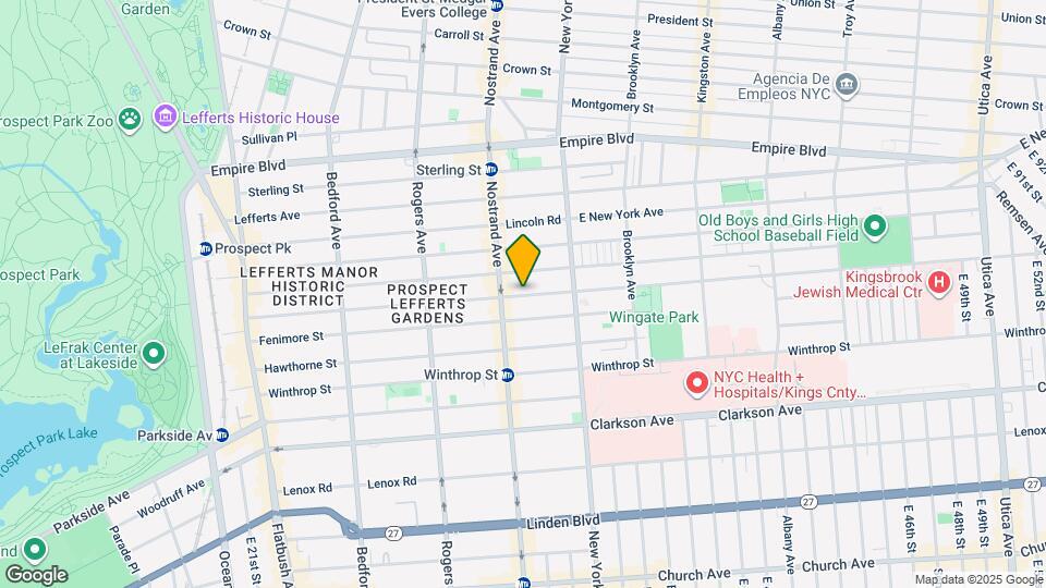 335 Rutland Rd Mapa y Detalles de la Ubicación
