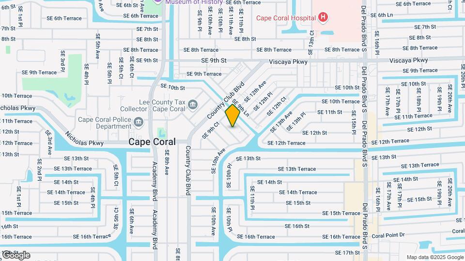 1037 SE 11th St, Unit B Mapa y Detalles de la Ubicación