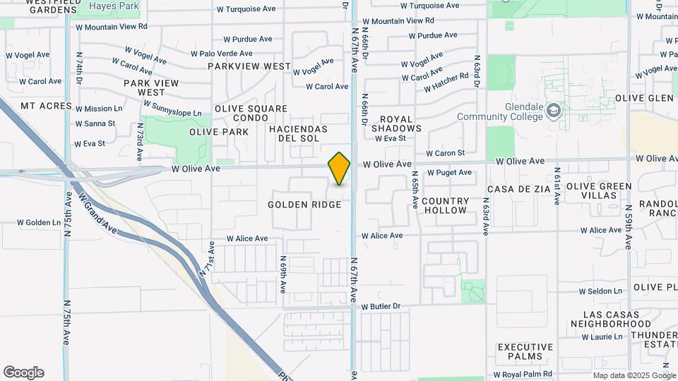 8812 N 67th Dr Map and Location Details