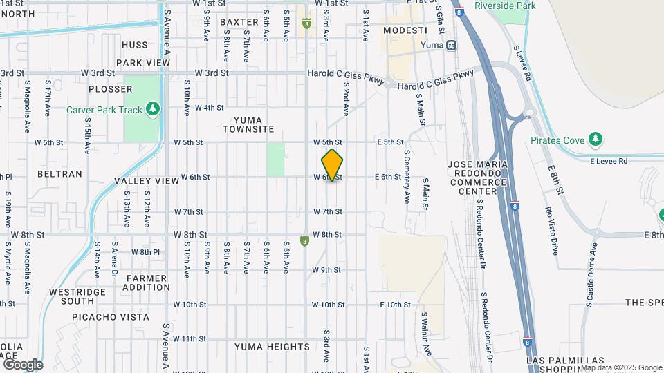 625 S Orange Ave Map and Location Details