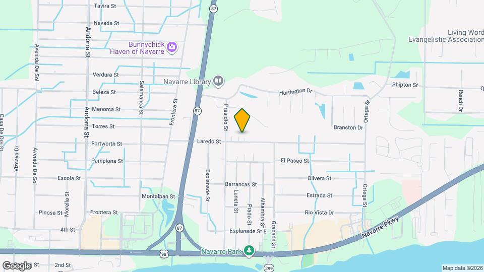 8524 Laredo St Map and Location Details