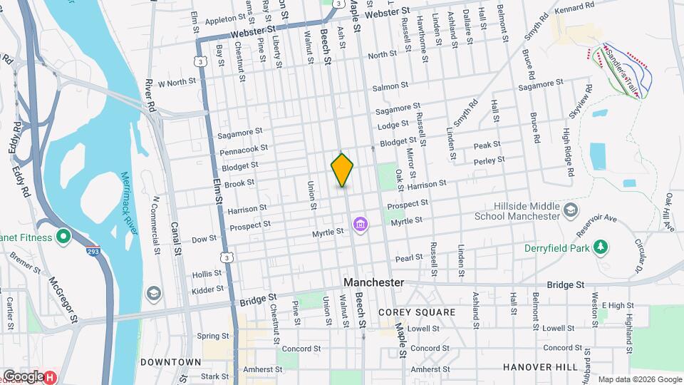 706 Beech St, Unit 2F Map and Location Details