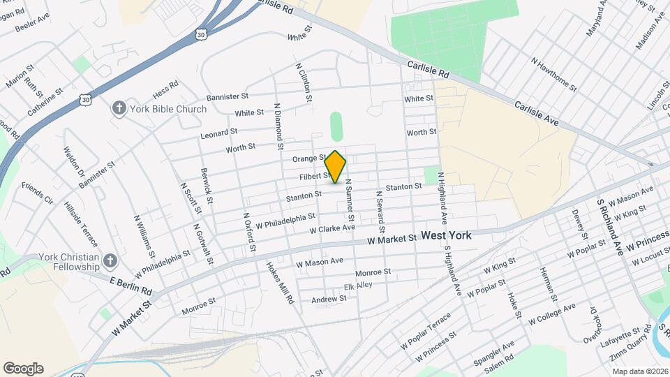 1713 Stanton St Map and Location Details