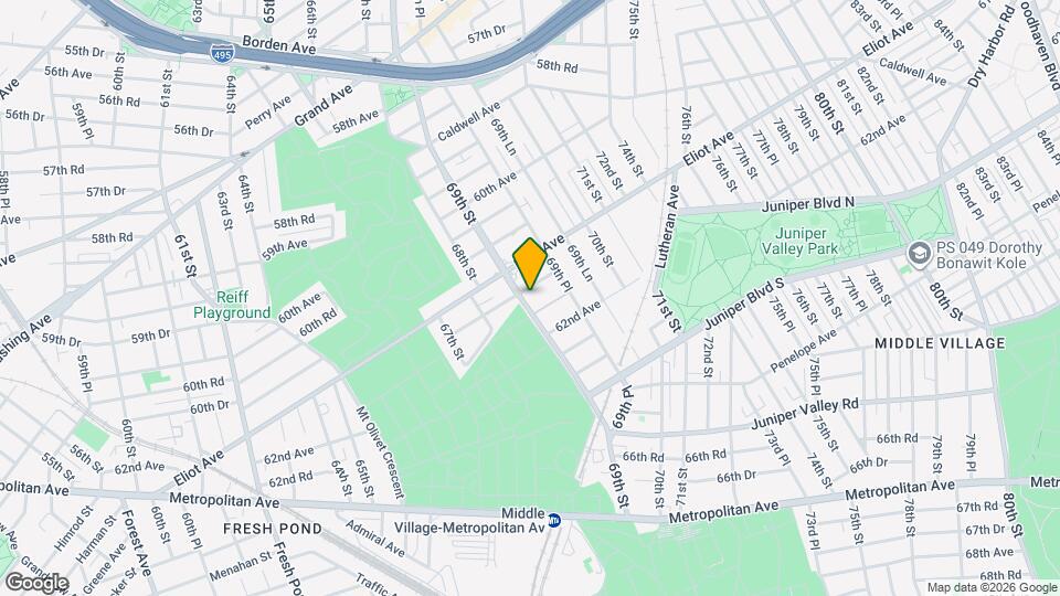 61-33 69th St Map and Location Details