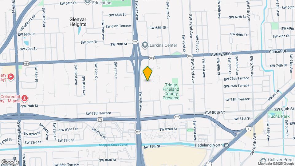 7500 SW 75th St Map and Location Details