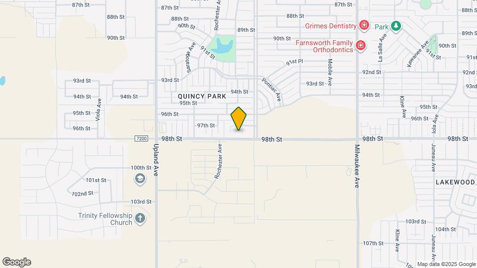 9708 Quitman Ave Map and Location Details