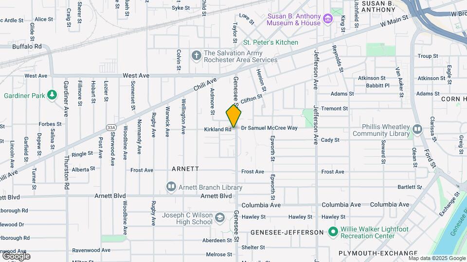 191-197 Genesee St Mapa y Detalles de la Ubicación