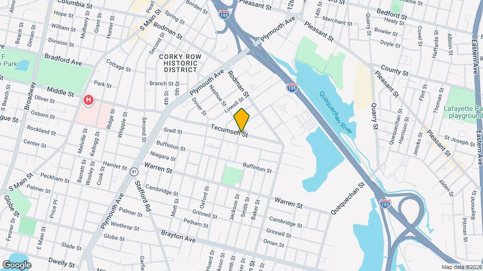 351 Tecumseh St Map and Location Details