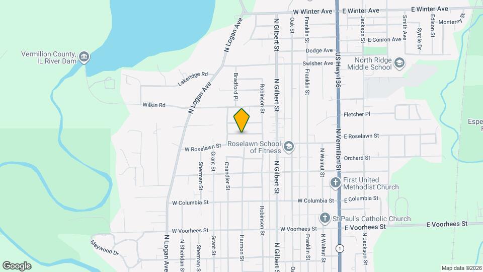 602 Meadowlawn Dr Map and Location Details