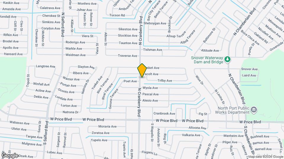 1626 N Cranberry Blvd Map and Location Details