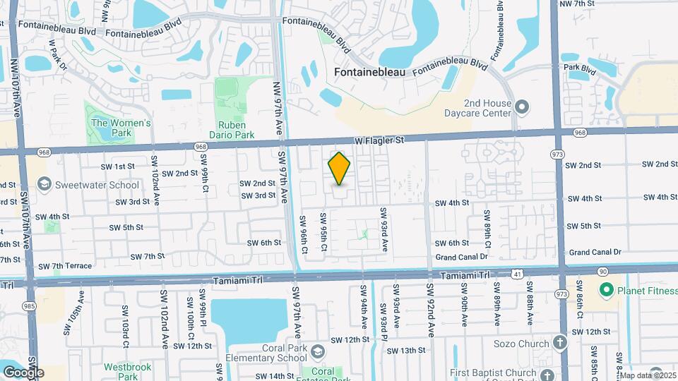 9401 SW 4th St Map and Location Details
