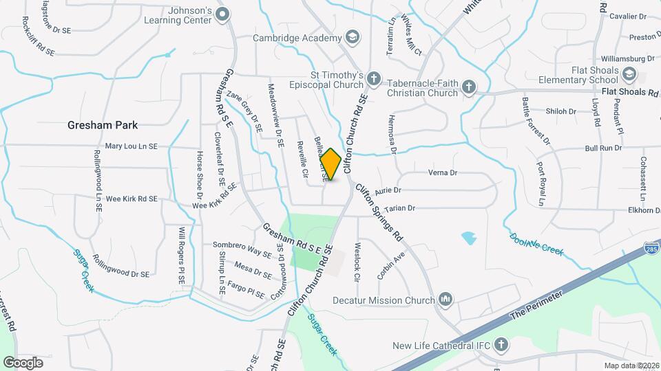 2928 Belleau Ln SE Map and Location Details