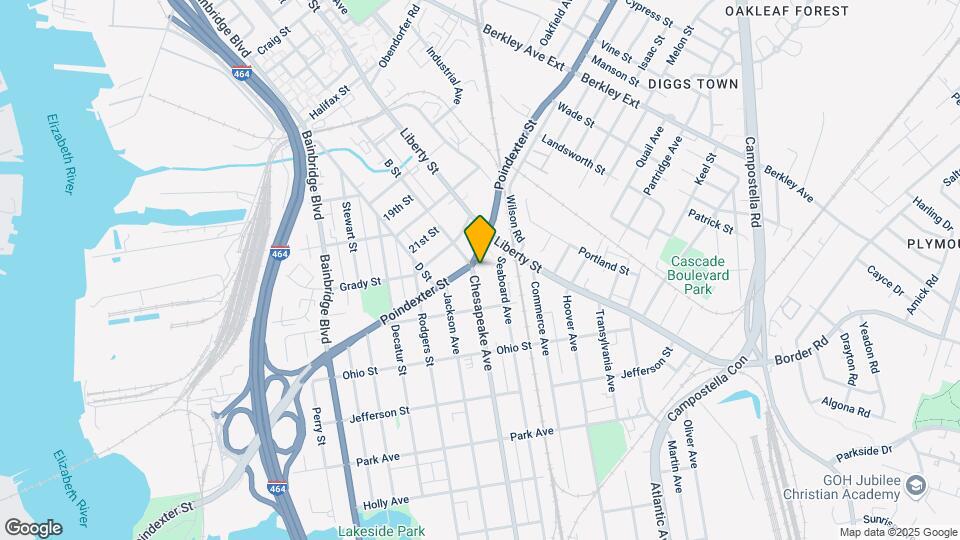 1005 Chesapeake Ave, Unit B Map and Location Details