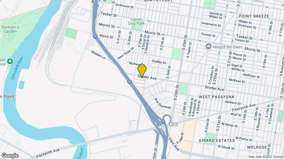 2813 Cantrell St Map and Location Details