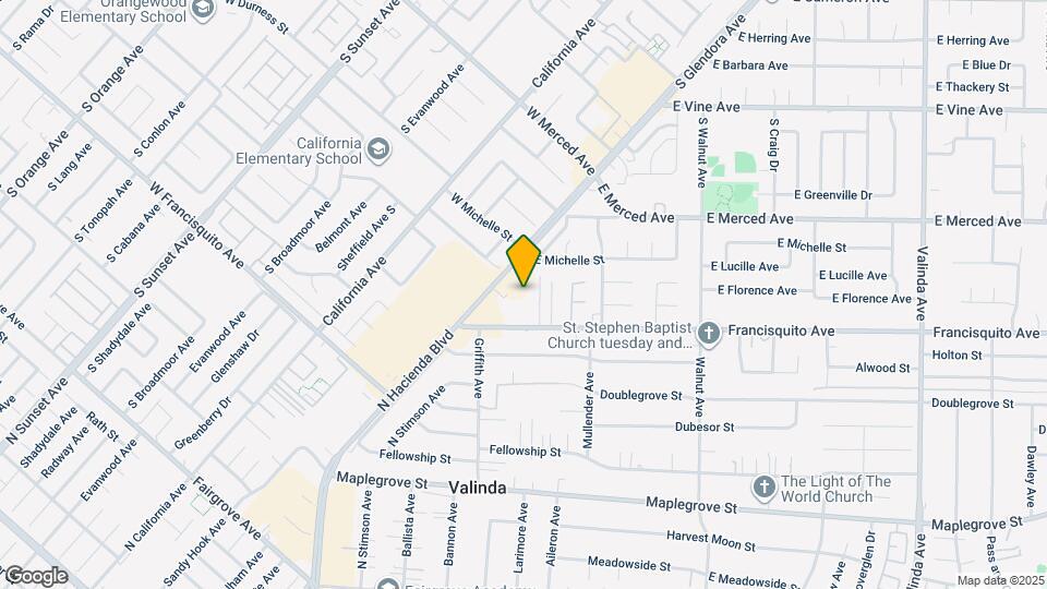 15741 Francisquito Ave Map and Location Details