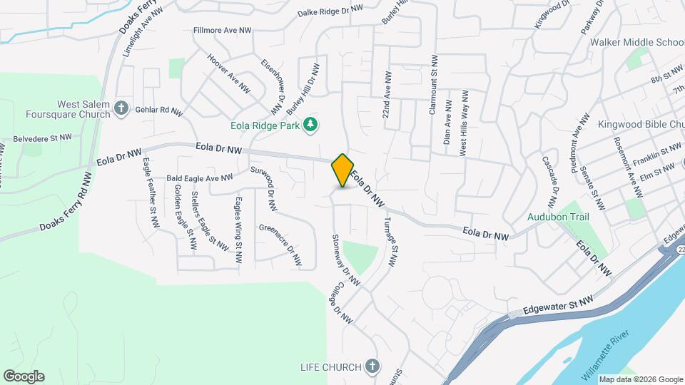 2360 Kaley Ave NW Map and Location Details