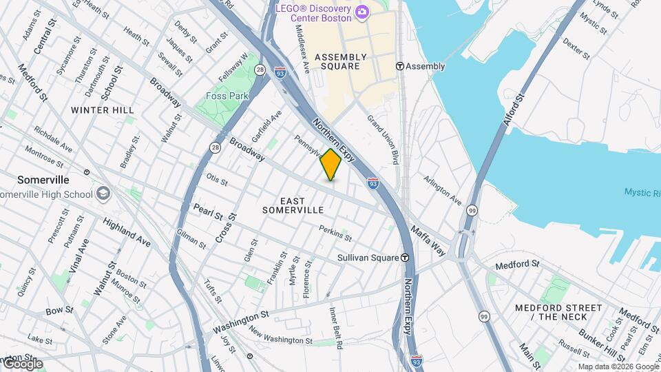 73 Broadway, Unit 3 Map and Location Details