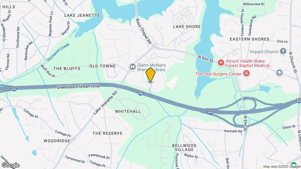 4600 Prestbury Dr Map and Location Details