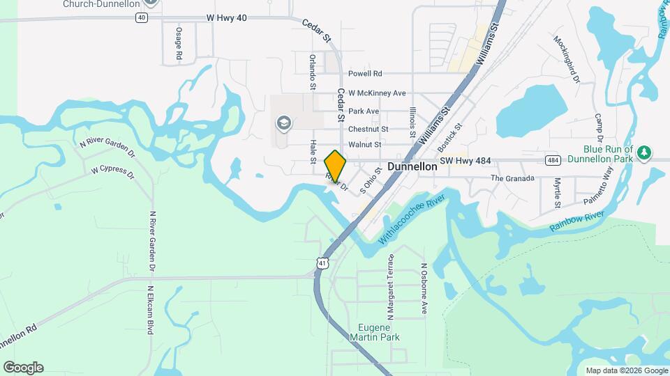 20800 River Dr Map and Location Details