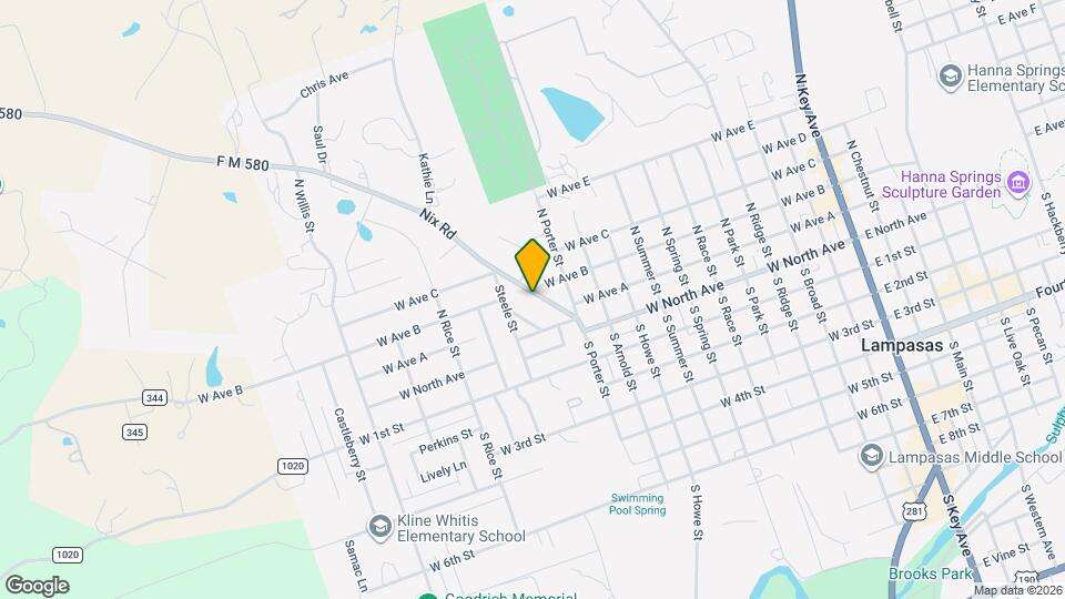 1114 Nix Rd Map and Location Details