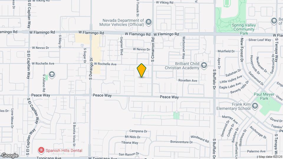 8275 Cedar Leaf Dr Map and Location Details