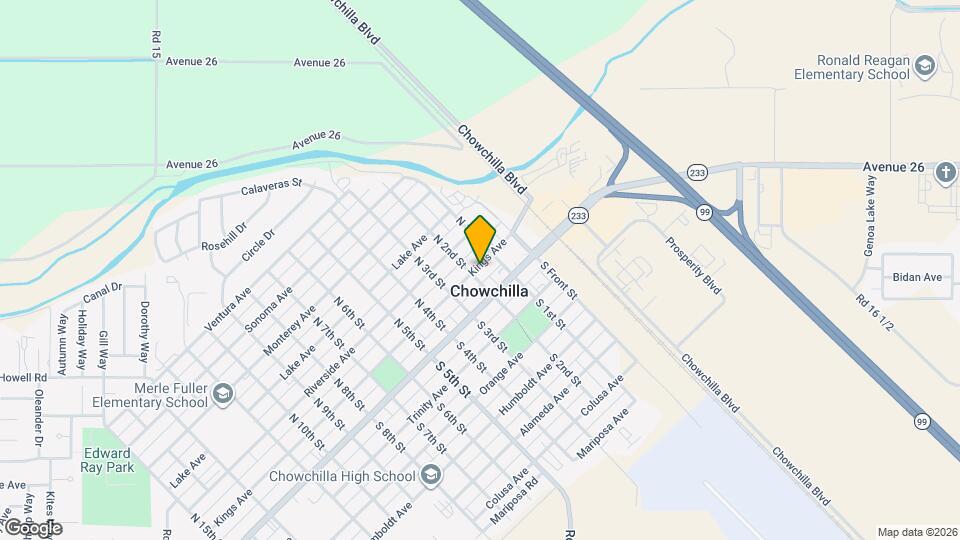 133 Kings Ave Map and Location Details